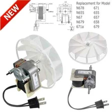 Bathroom Fan Motor For Nautilus N655 N679 N671 Broan 655 657 658 679A 671A N678