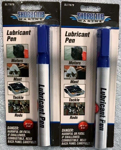 (2) Shoreline Marine Lubricant Pen SL77679 New In Package eBay