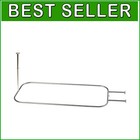 Durable Aluminum Hoop Shower Rod with Adjustable Mounting for Stylish Bathrooms