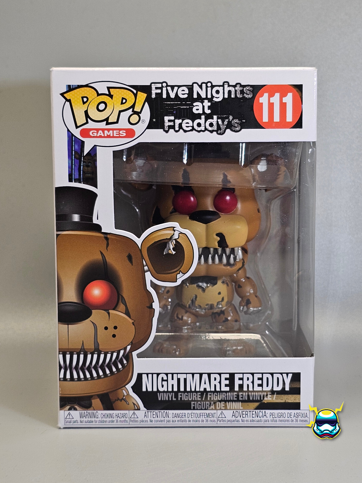 Funko Pop Pesadilla Freddy #111 Fnaf Juegos Terror Protector Nuevo Juguete Figura Vinilo