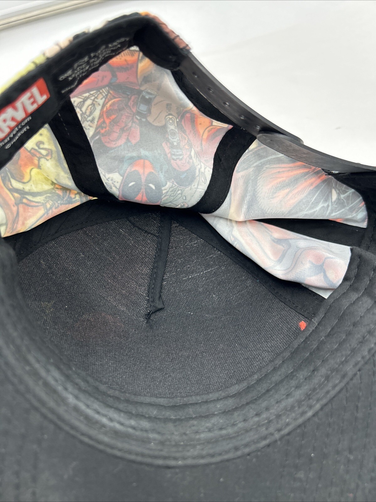 Marvel Deadpool Collage SnapBack Hat Cap OS Adjus… - image 16