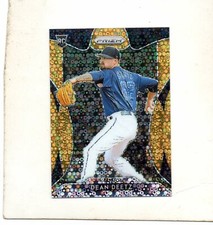 dean deetz rc houston astros 2019 prizm neon orange refractor 239 130/150 card