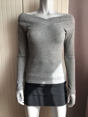 forever 21 ribbed v neck top