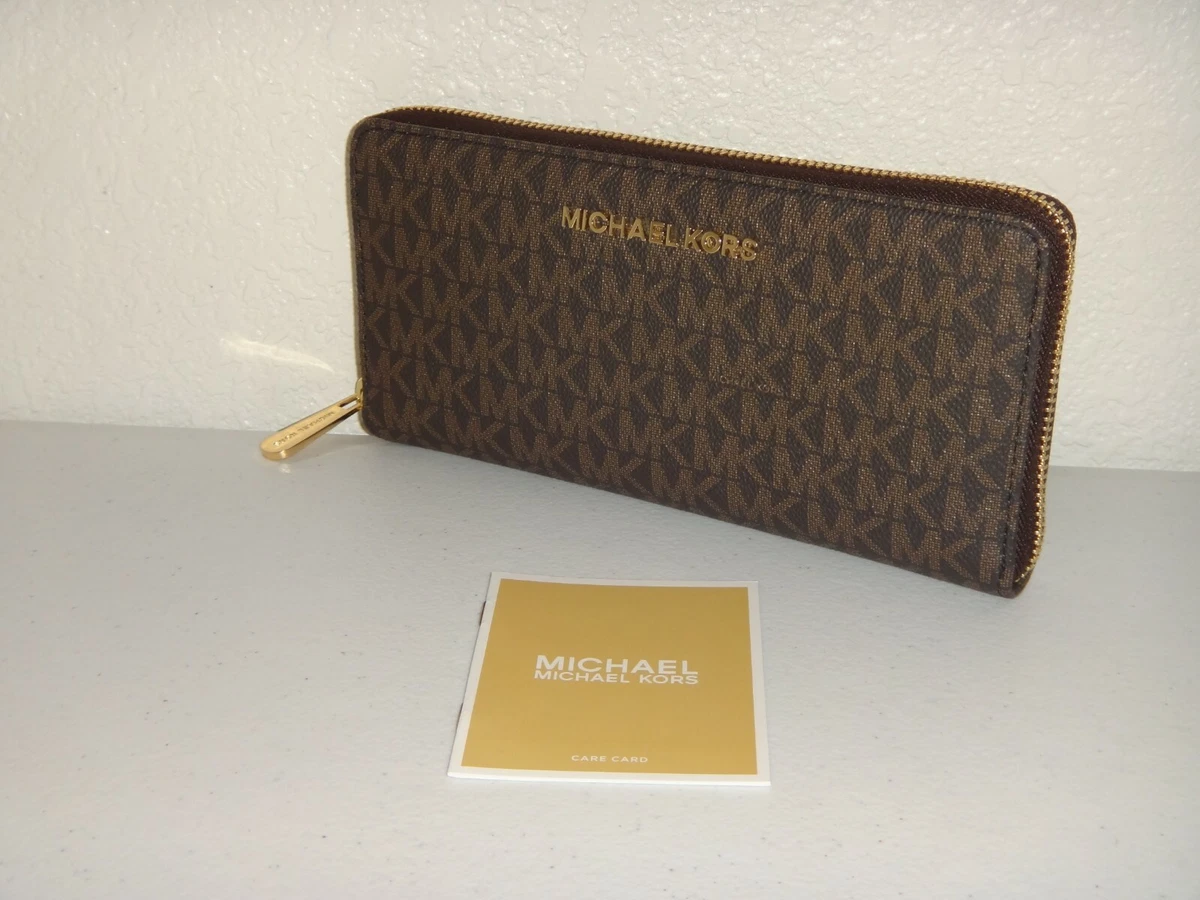 Checkbook wallet on sale michael kors