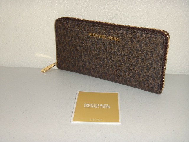michael kors za continental wallet
