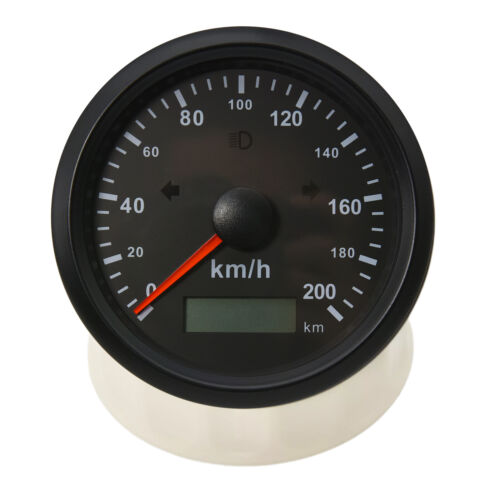85mm GPS Speedometer 200km/h Odometer Gauge For Boat Car SUV ATV Motorcycle - Picture 4 of 12