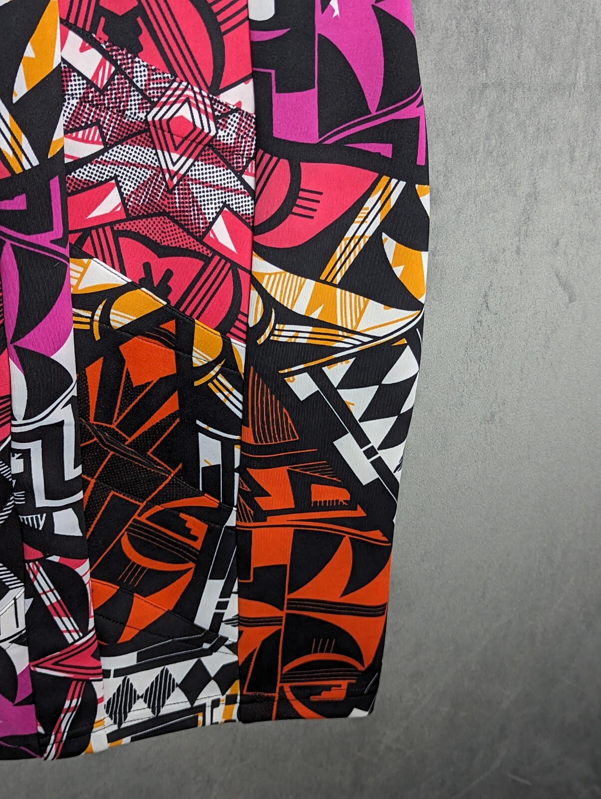 Lipsy Dress Size 8 Body Con Pleat Front Multicoloured image 8