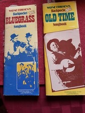 SET 2 BLUEGRASS OLD TIME SONGBOOKS 1981