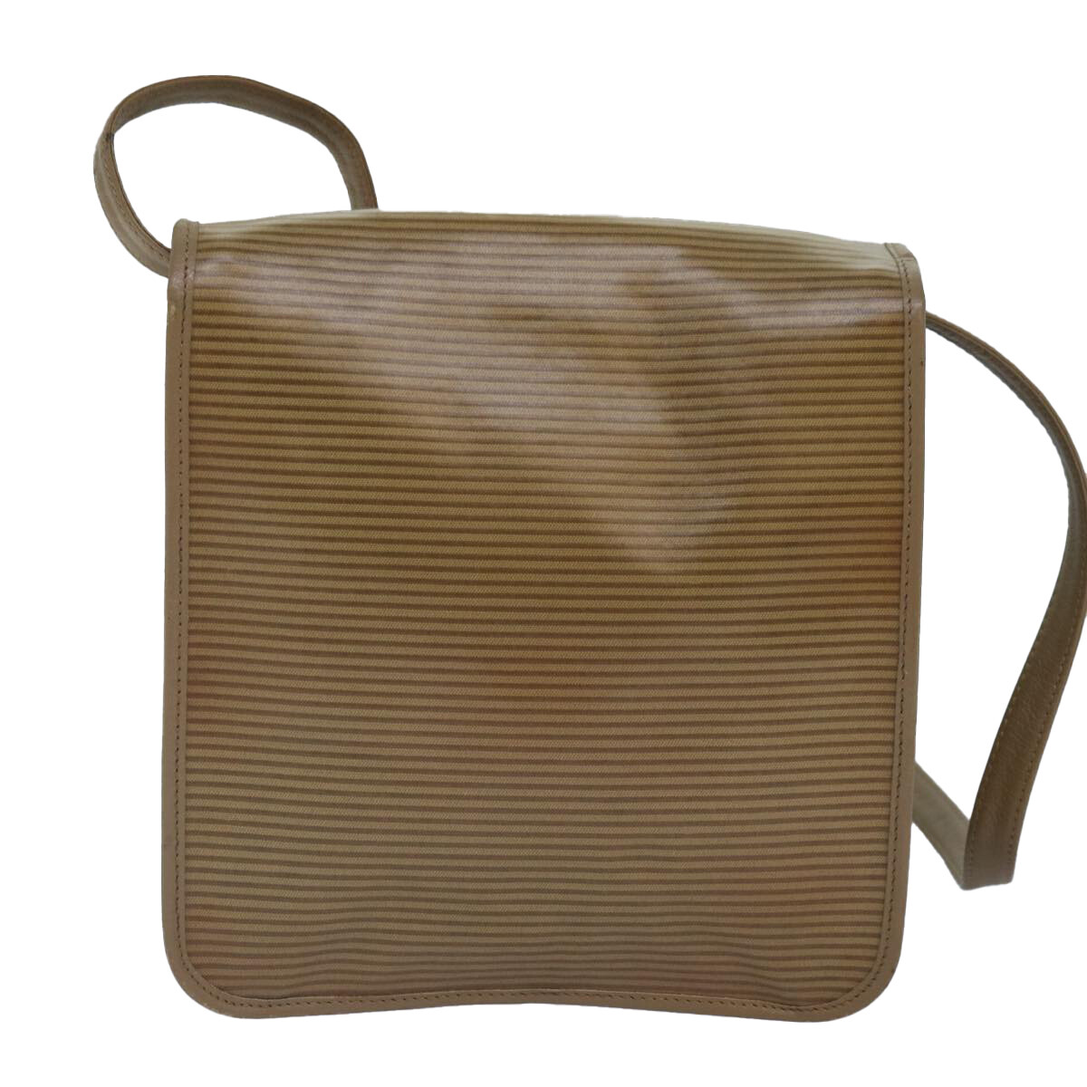 Borsa a tracolla SAINT LAURENT in PVC beige oro originale bs17304