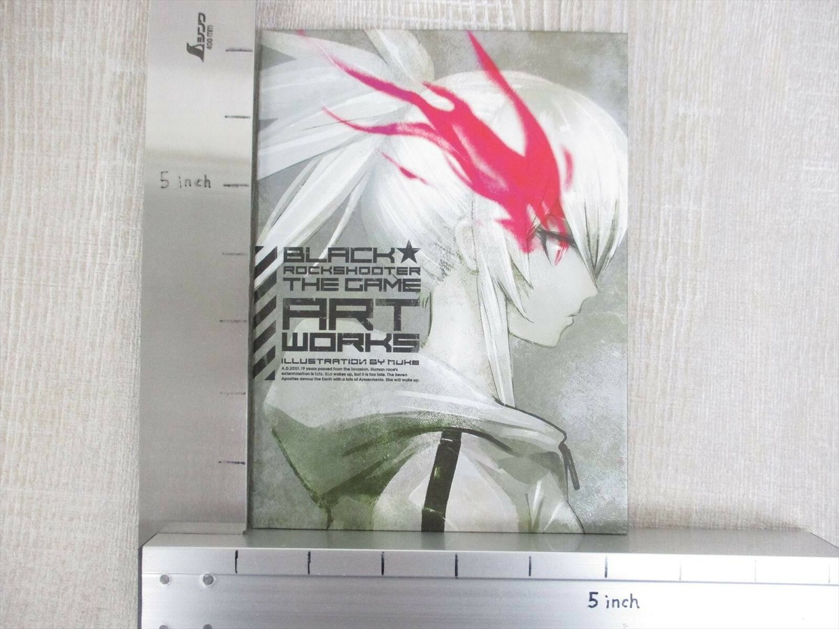 BLACK ROCK SHOOTER The Game Art Works w/CD PSP 2011 Japan Ltd Book