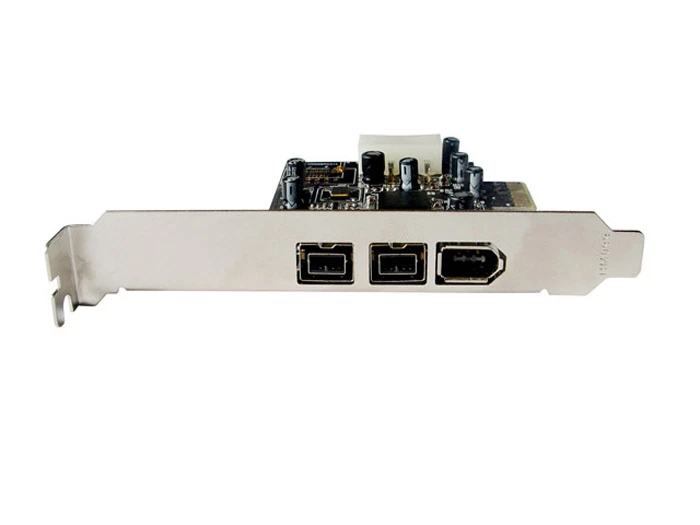 Combo 2x 1394b + 1x 1394a Firewire Ports PCI-Express Controller Card, TI Chipset - Image 2 of 4