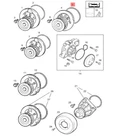 Genuine GM/OPEL 9158173 Seal Ring, Water Pump Astra Corsa Cadet Tigra Vectra