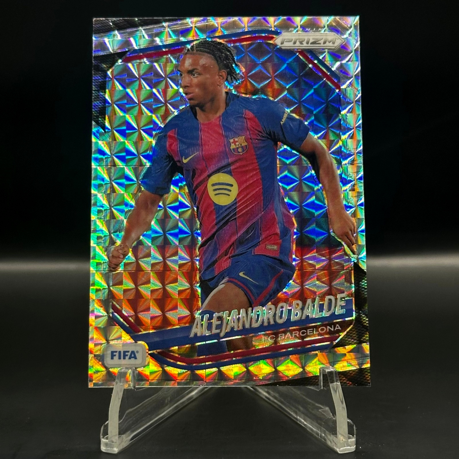 2025-26 Panini Prizm ALEJANDRO BALDE #256 Mosaic Prizm - Barcelona | Spain