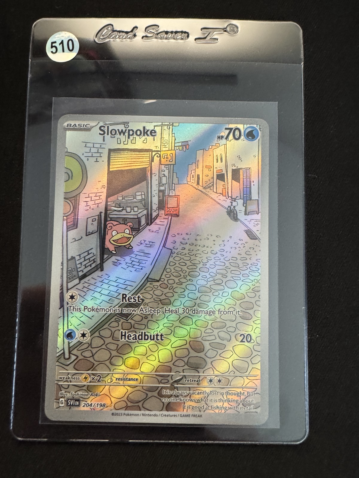 Slowpoke 2023 Scarlet & Violet #204/198 Illustration Rare Price Guide -  Sports Card Investor