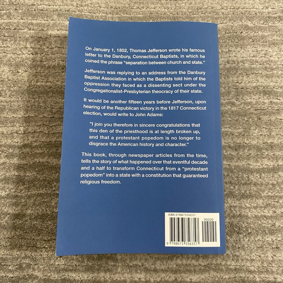 From Theocracy To Religious Liberty by Chris Rodda Trade Paperback Foto 2 de 4