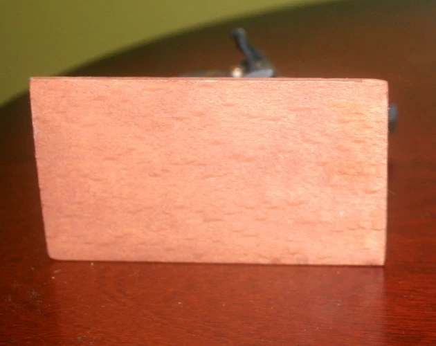 JUGUETE PLOMO SOLDADO CALVARIO MONTADO SOBRE PLATAFORMA DE MADERA 54mm metal Foto 4 de 4