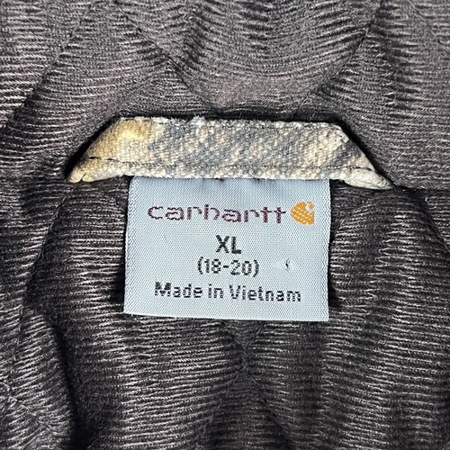 Carhartt Realtree Camo Jacket Youth XL 18/20 Adult Small Hunting Fishing Quilted - Picture 4 of 8