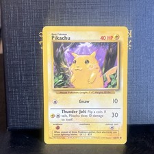 Pokémon TCG Pikachu 27/53 Wotc Promo Regular English Card 30 HP Card Stock