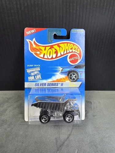 HOT WHEELS SILVER SERIES DUMP TRUCK COLLECTOR #420 SILVER PAINT Vintage C-1