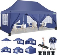 Faltpavillon 3X6M 3X3M Wasserdicht Winterfest Gartenpavillon Faltbar Partyzelt