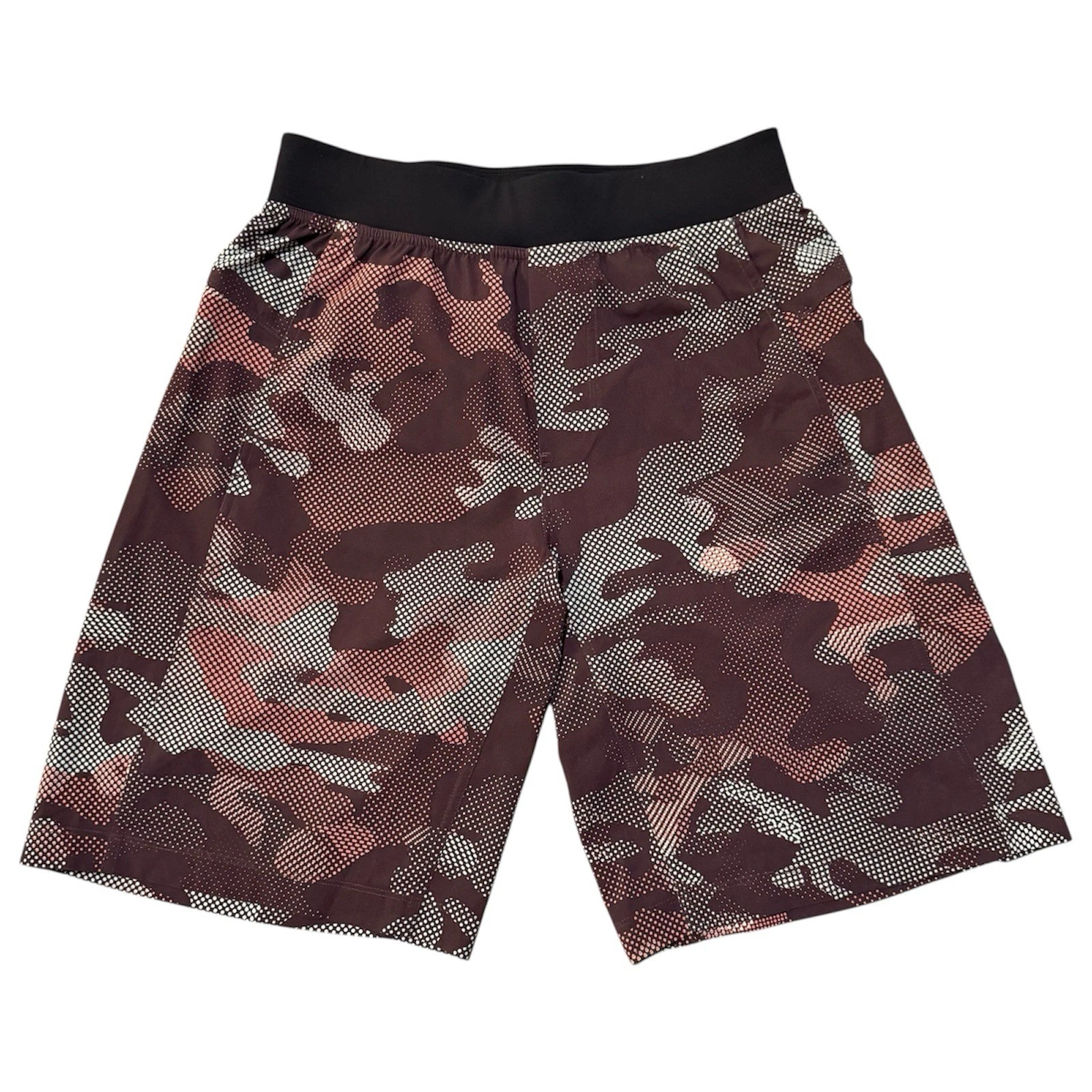 Lululemon Red Camo THE Unlined Shorts Mens Medium 11” Performance Athletic Gym