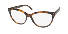 NEW ESCADA VESC52 GLASSES PLASTIC WOMENS 09AJ 54-16-140 FULL-RIM CAT EYE BROWN