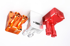 CNC Aluminum Baja Integrated Exhaust Pipe Box for 1/5 RC Car HPI Baja 5B SS 5SC