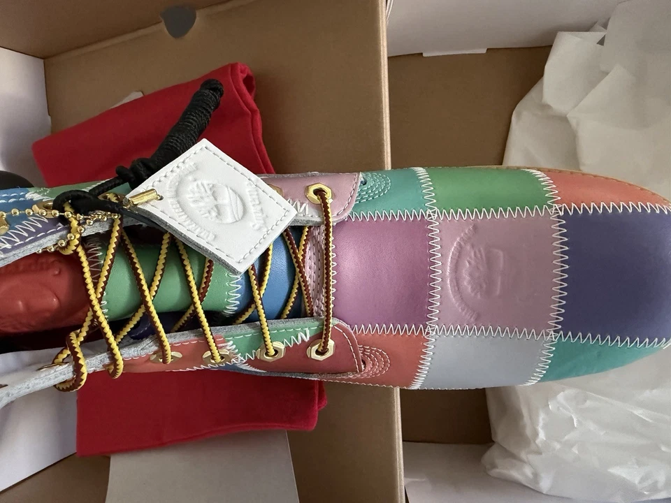 Bota impermeable premium Supreme®/Timberland® Patchwork 6" talla 11 hombre Foto 2 de 4