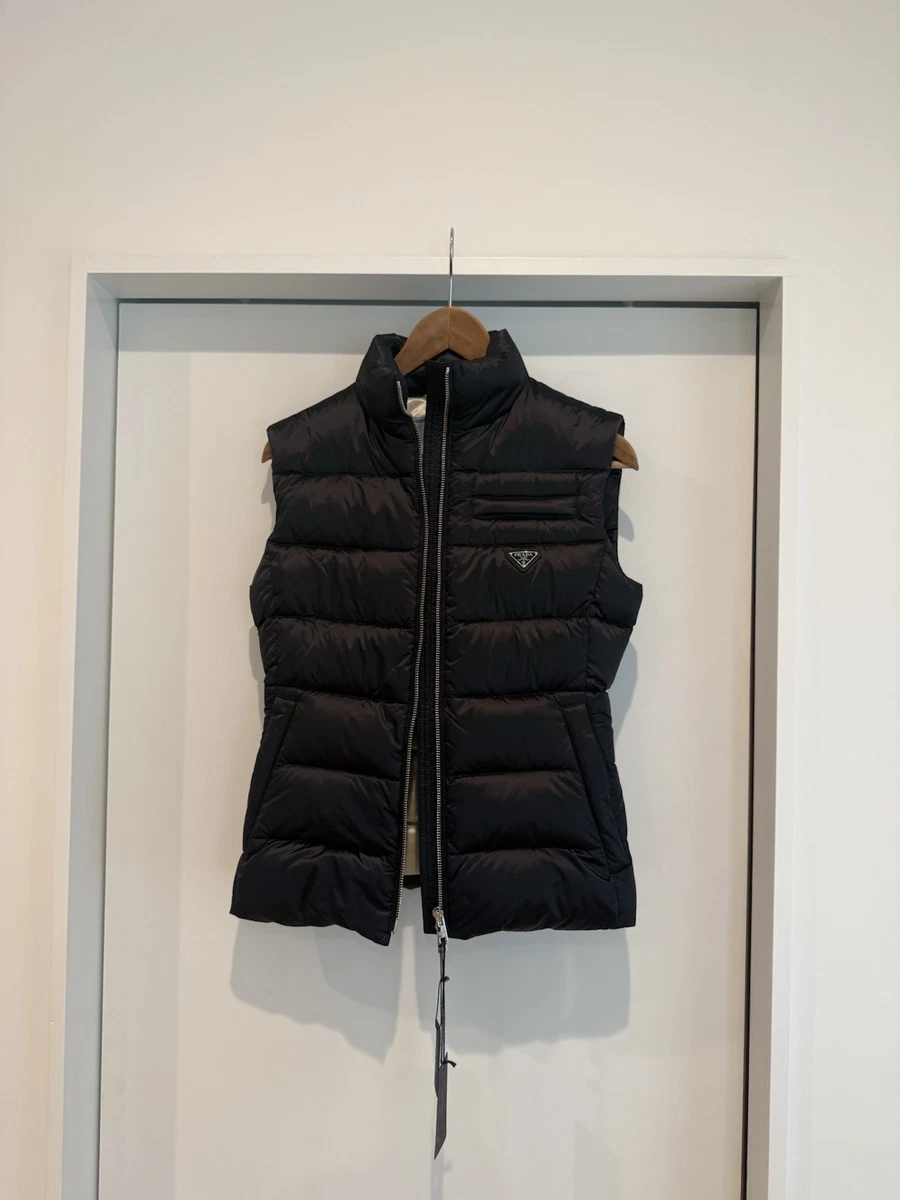 PRADA Vest Coats, Jackets & Vests Nylon Outer Shell for Women for