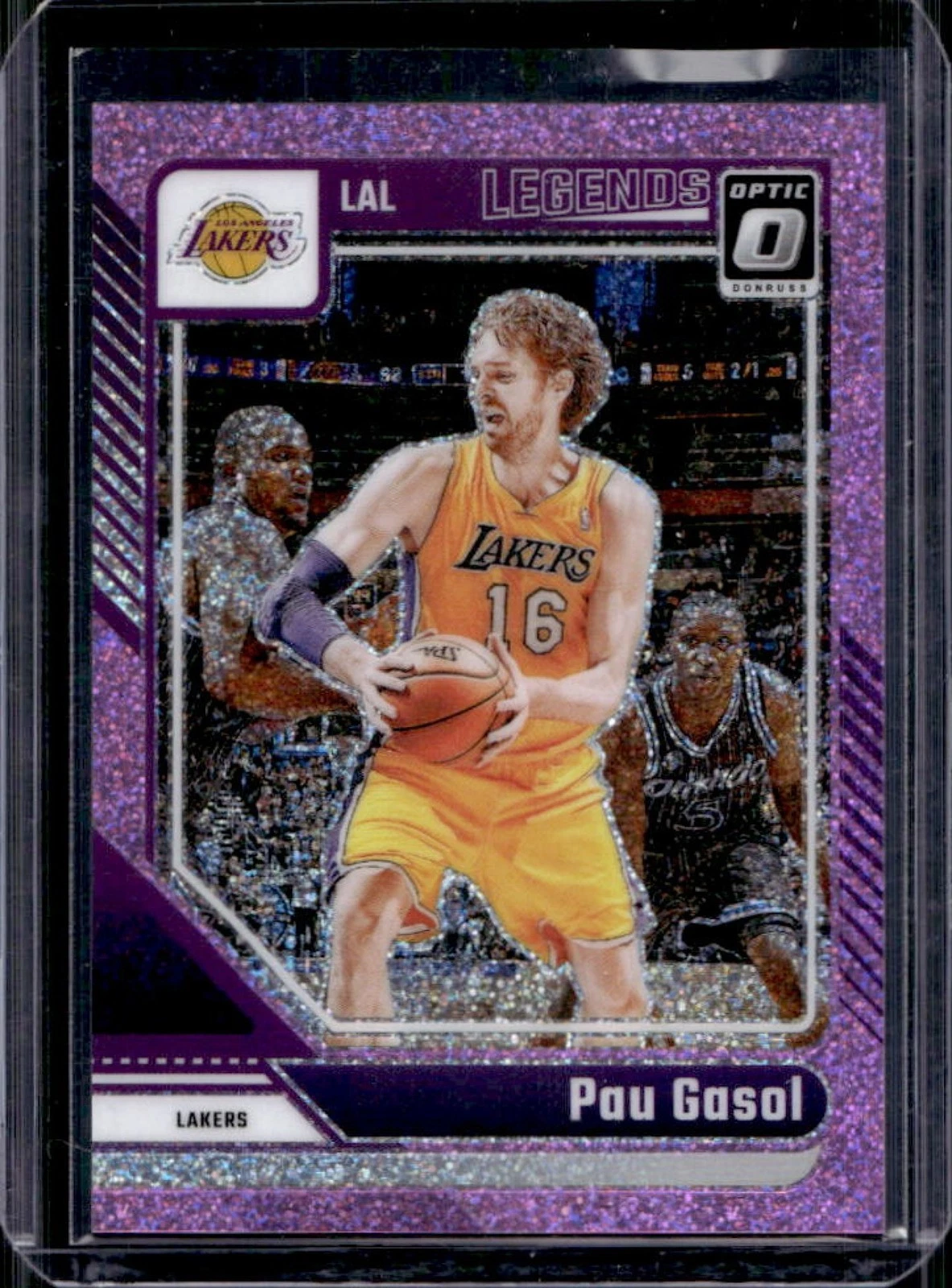 2024-25 Donruss Optic Pau Gasol Pink Glitter Prizm /275