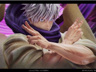 ZanyJoke Studio Jujutsu Kaisen Satoru Gojo Statue 1/6 Scale H65cm