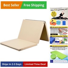 Gymnastics Mat Folding Stretch Mats 71"x31"x2" Exercise Muscle Training Child...