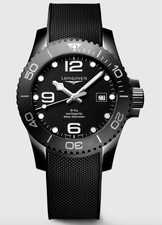Longines Hydroconquest 43 MM Automatic SS Black Dial Watch L37844569