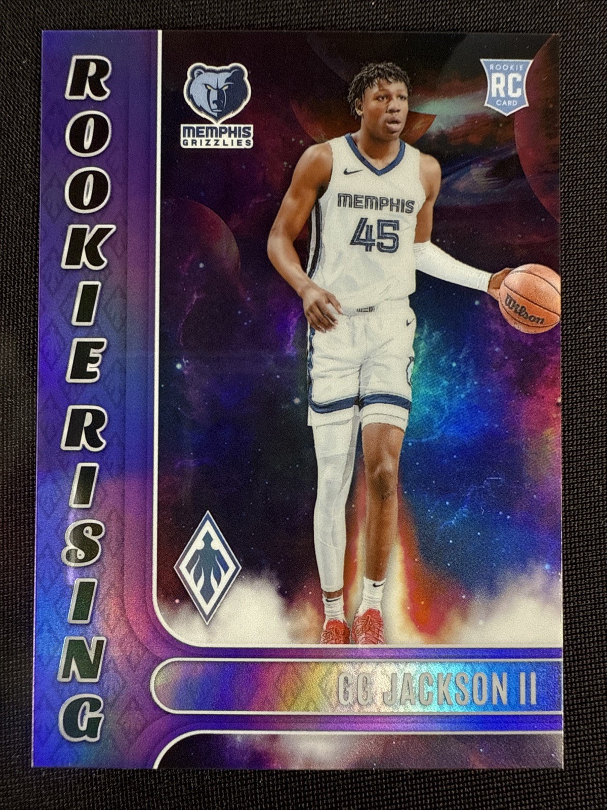 GG Jackson Rookie Card RC 2023-24 Panini Phoenix Rookie Rising Purple /75 #20