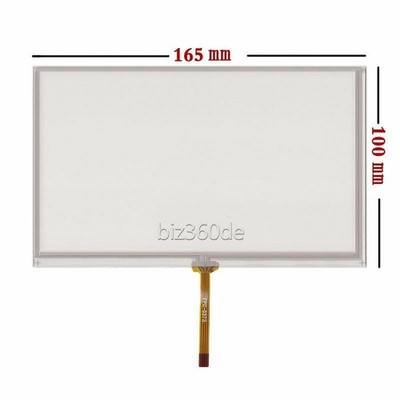 7inch Resistive Touch screen Digitizer glass 7'' 165*100mm für GPS HSD070IDW1-E11