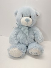 Ty Classic Beanie Baby Sweet Baby Blue Bear Plush Stuffed Animal My First Teddy