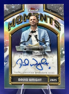 2026 Topps Finest David Wright Finest Moments Auto