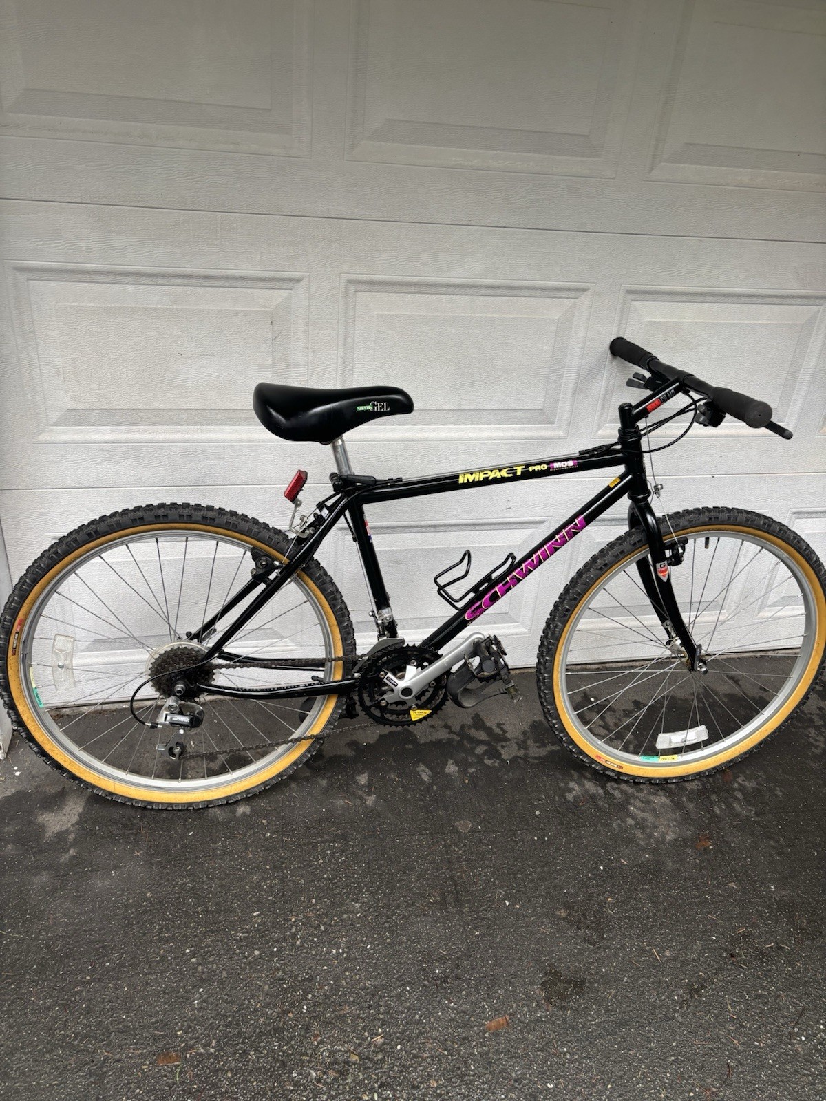 90s SCHWINN IMPACT PRO MOS Team Mountain Bike 18in Cromo Frame Shimano Ritchey C