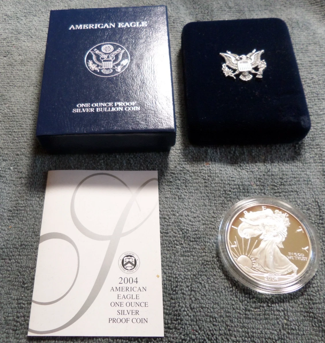 American Eagle Proof 2004 Silver Bullion Coins for sale | eBay