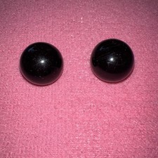 Glass Beads Marbles Decorative Sphere Colorful Glass Balls Vintage Set Of 2
