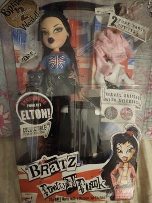 BRATZ   Pretty N Punk   Jade 2005 WORLD DESTINATION 2 LONDON W/Pet ELTON NRFB