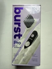 Burst Pro Sonic Advanced Electric Toothbrush for Adults (White) | Soft Bristl...