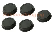 (5 Pcs) Rear Lens Cover Protective Caps for Canon DSLR SLR EF EF-S Lenses
