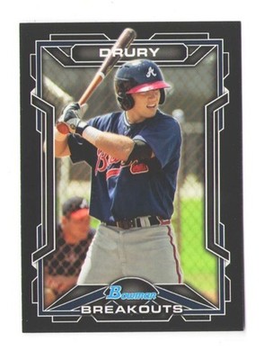 2013 Bowman Draft Scout Breakouts - ATLANTA BRAVES