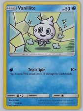 Vanillite 33/145 Pokemon - Sun & Moon Burning Shadows MP