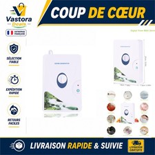 Purificateur d'air SOULONG 600 mg/h avec Minuteur Numérique Portable