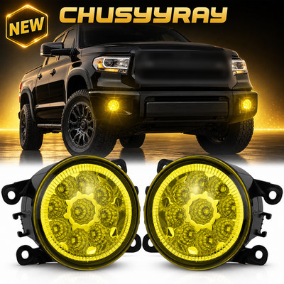 White LED Bumper Fog Lamp Driving Yellow Light For Mitsubishi Eclipse 2006 2007