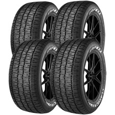 Qty 4 22560r15 Gripmax Maxgrip Classic 96h Sl White Letter Tires