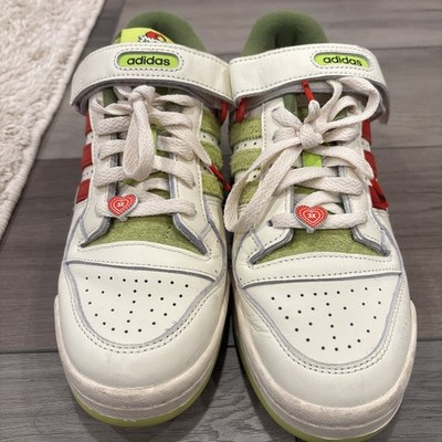 Size 8 - Dr. Seuss x adidas Forum Low The Grinch - Cream White