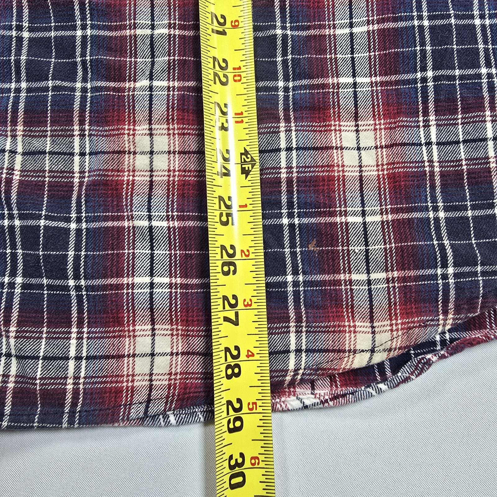 Basic Editions Classic Fit Button-Down Flannel Sh… - image 8